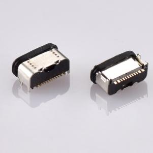 SMT USB Type-C 16P IPX7 防水コネクタ ASSEMBLY TYPE KLS1-PUB-003